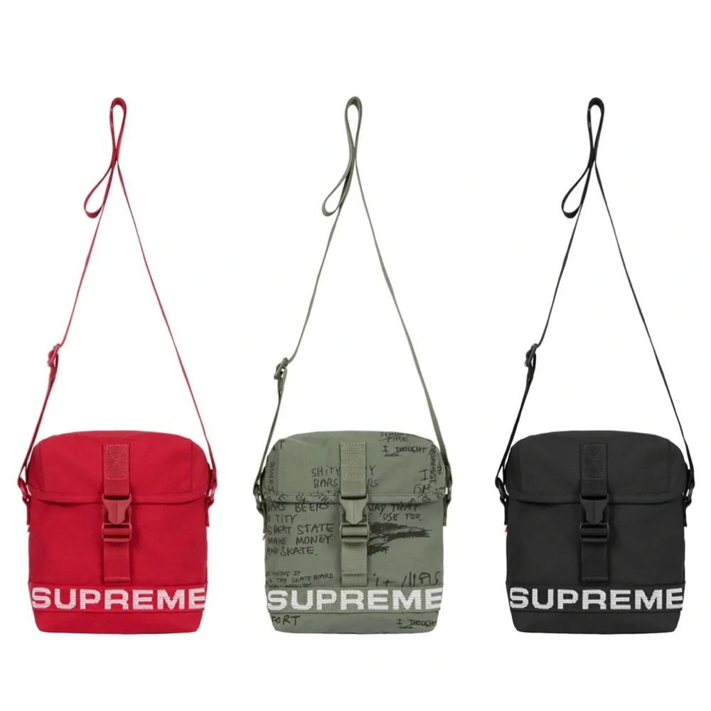 *NWT*‎ Supreme Military Side Bag (RED) SS23